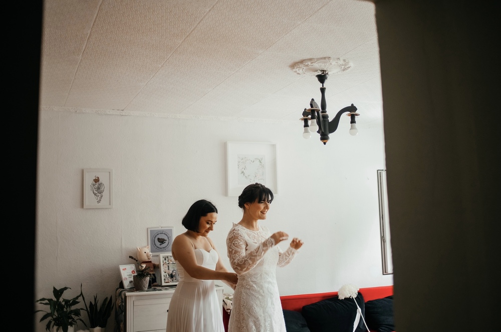 Spokojna chwila przed ważnym momentem