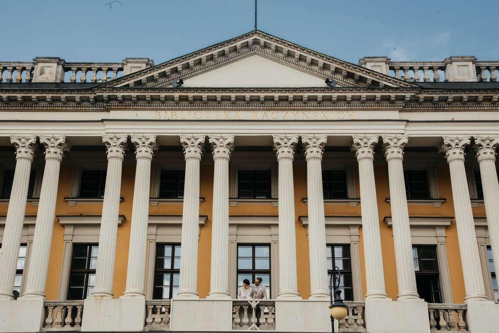 Magiczna sesja zdjęciowa w samym sercu Biblioteki Raczyńskich w Poznaniu