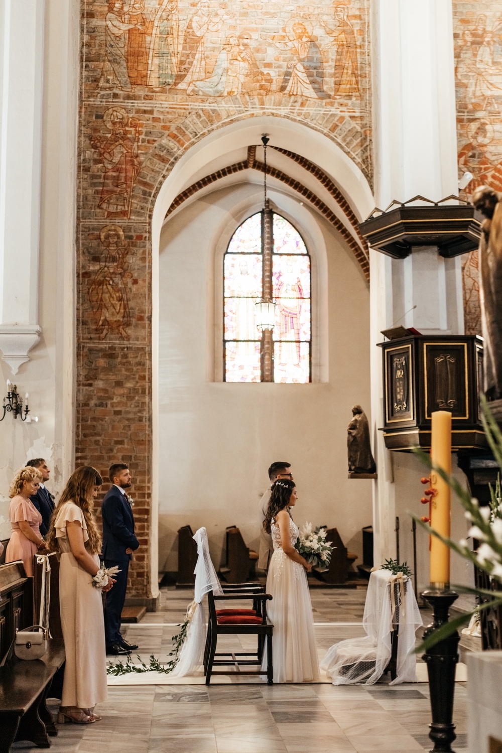 Ślubne szczęście w atmosferze Kościoła św. Marcina